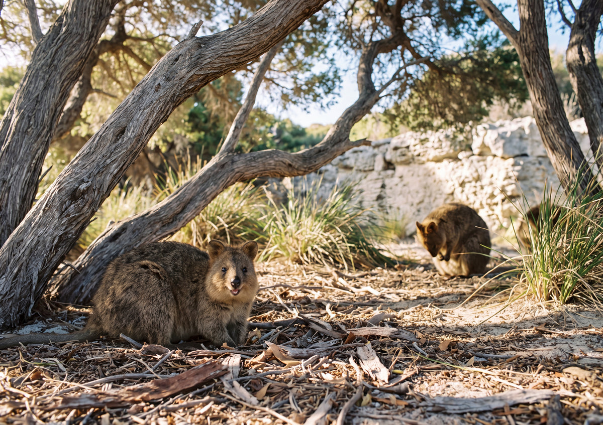 Quokka Under the Tea Trees jigsaw puzzle