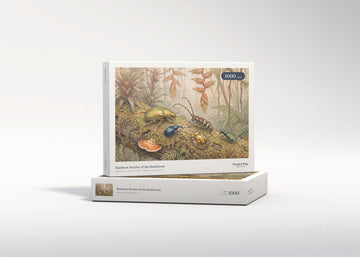 Rainbow Beetles of the Rainforest jigsaw puzzle - gift box