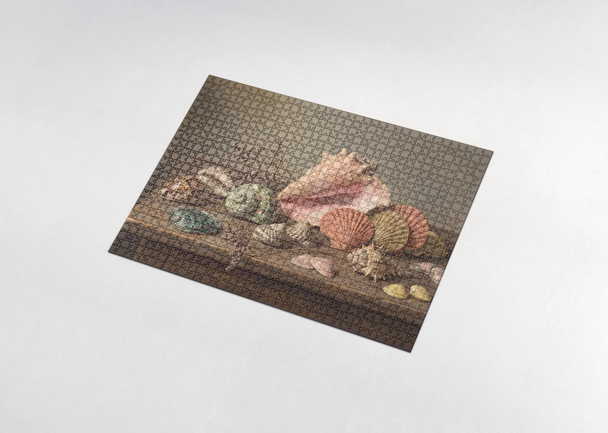Rainbow Seashells Collection jigsaw puzzle - assembled puzzle