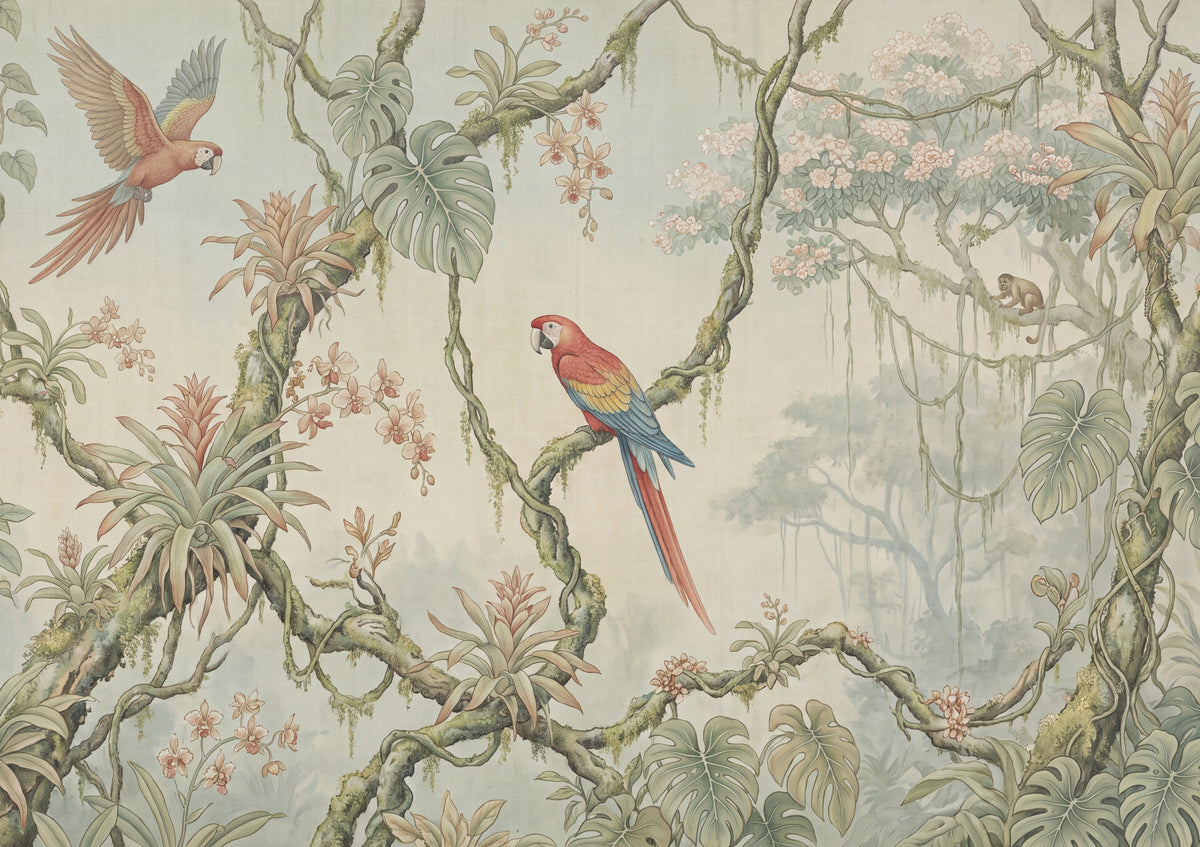 Scarlet Macaw in the Rainforest Canopy jigsaw puzzle