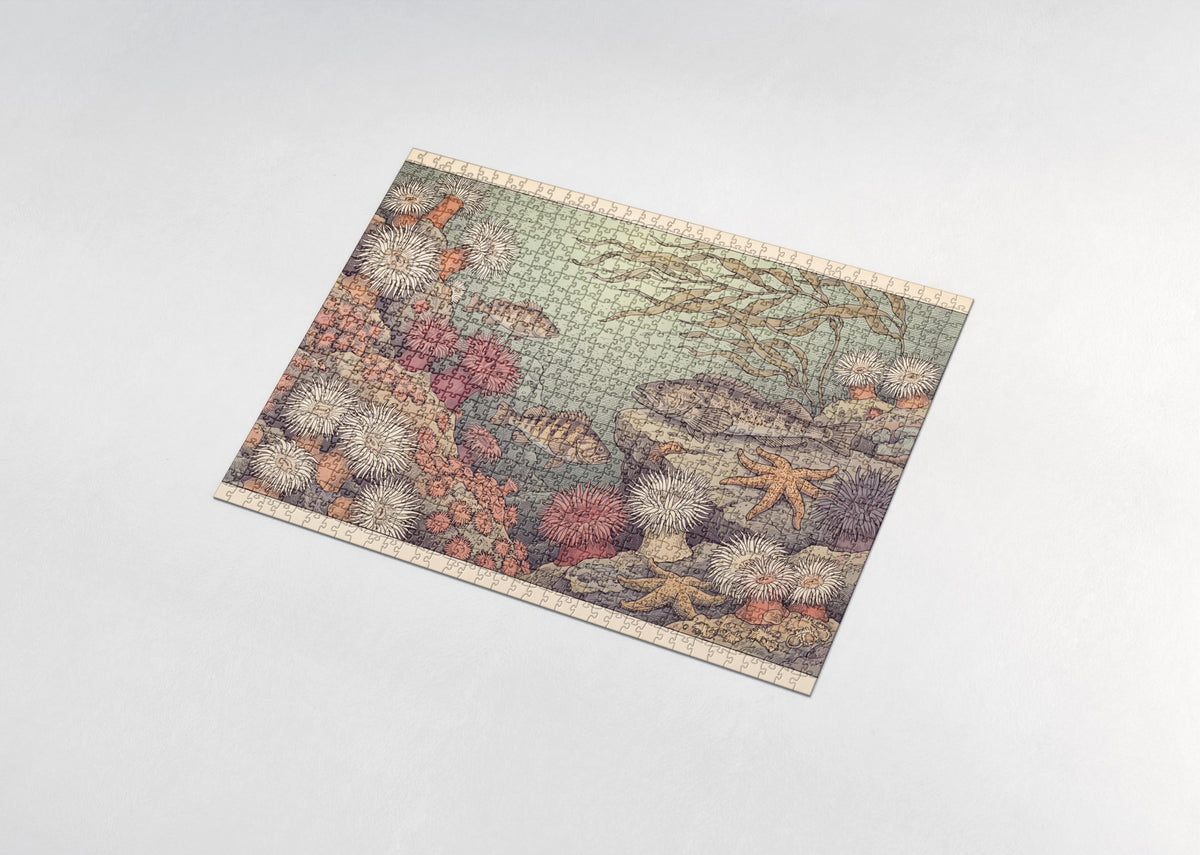 Sea Anemone Garden jigsaw puzzle - assembled puzzle