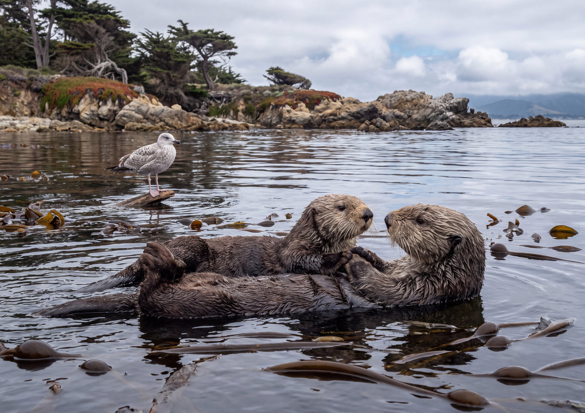 Sea Otter Holding Paws jigsaw puzzle