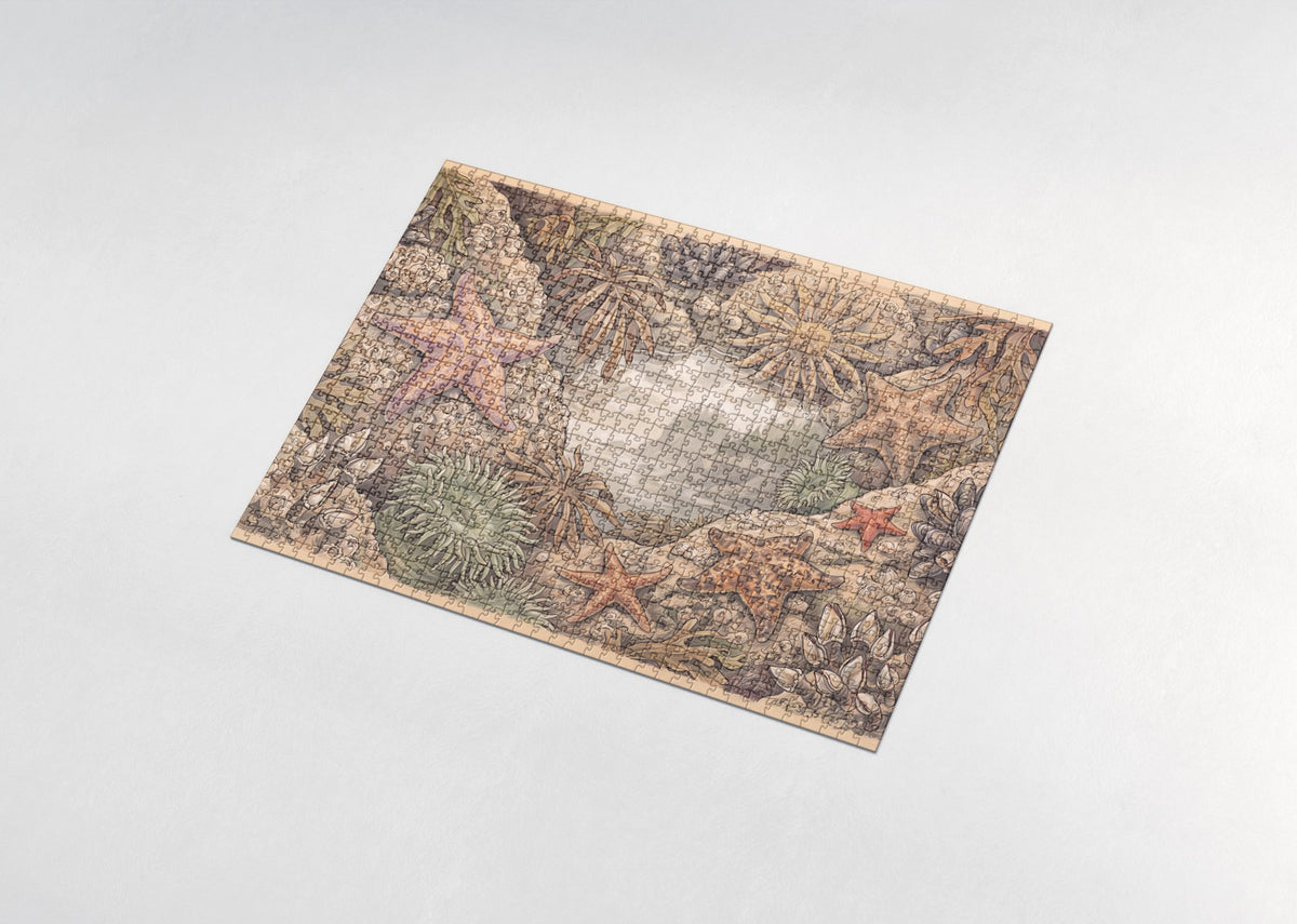 Sea Stars of the Pacific jigsaw puzzle - assembled puzzle