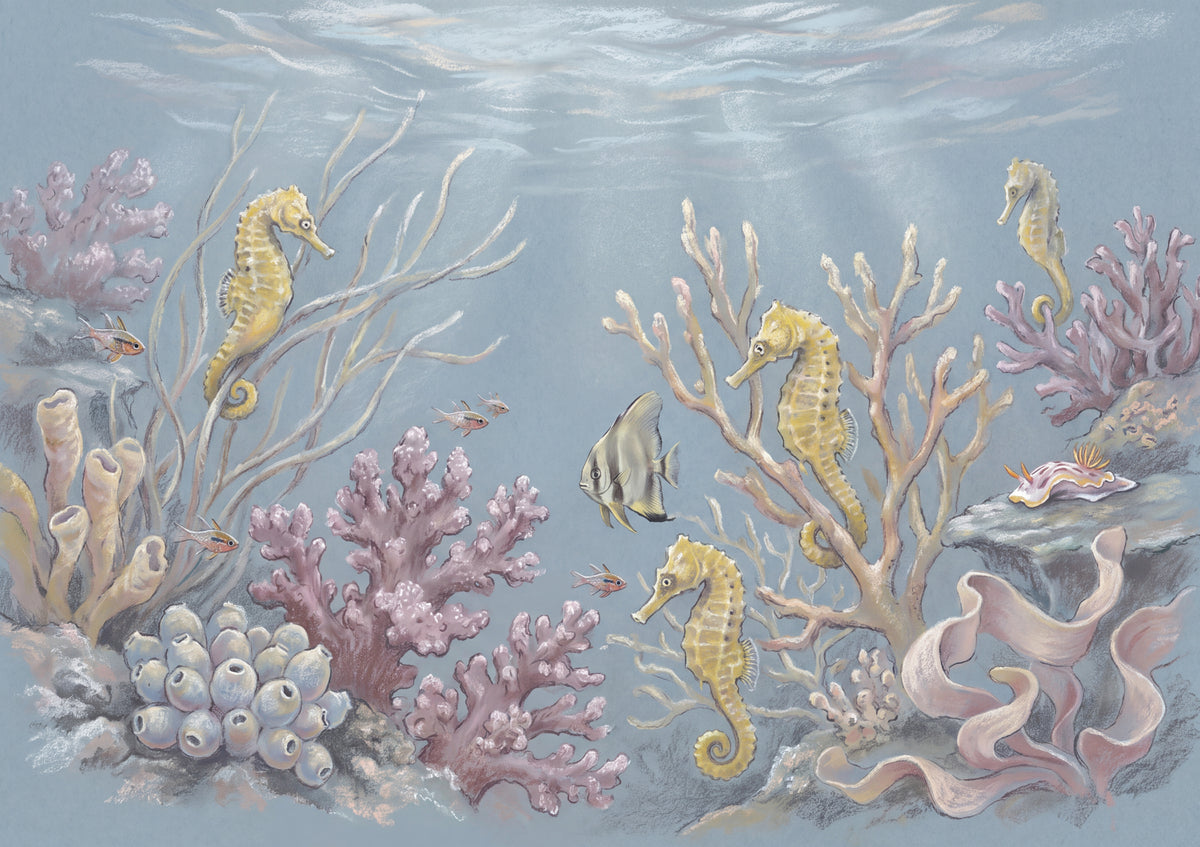 Seahorses Among the Coral jigsaw puzzle