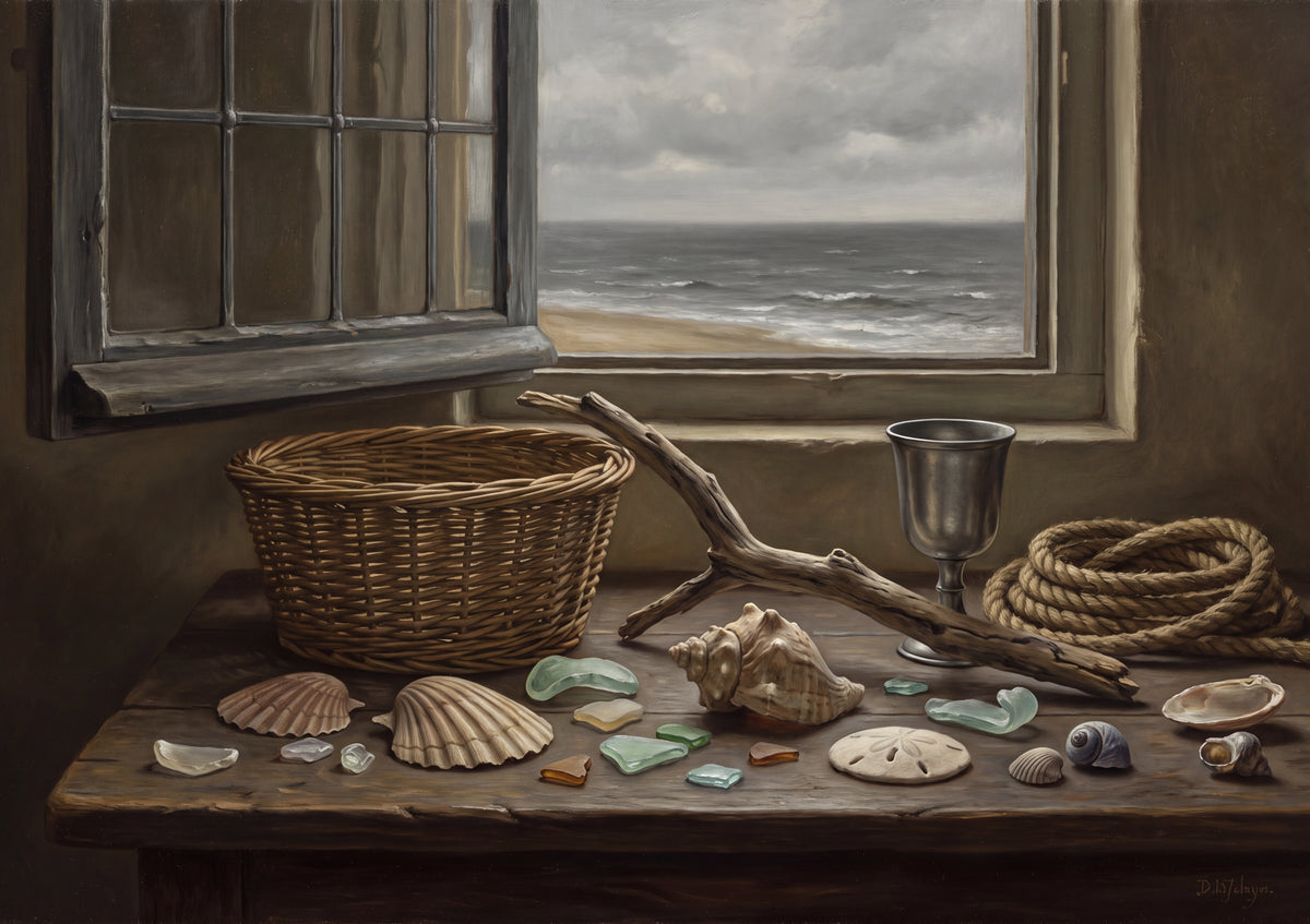 Seashells and Sea Glass jigsaw puzzle