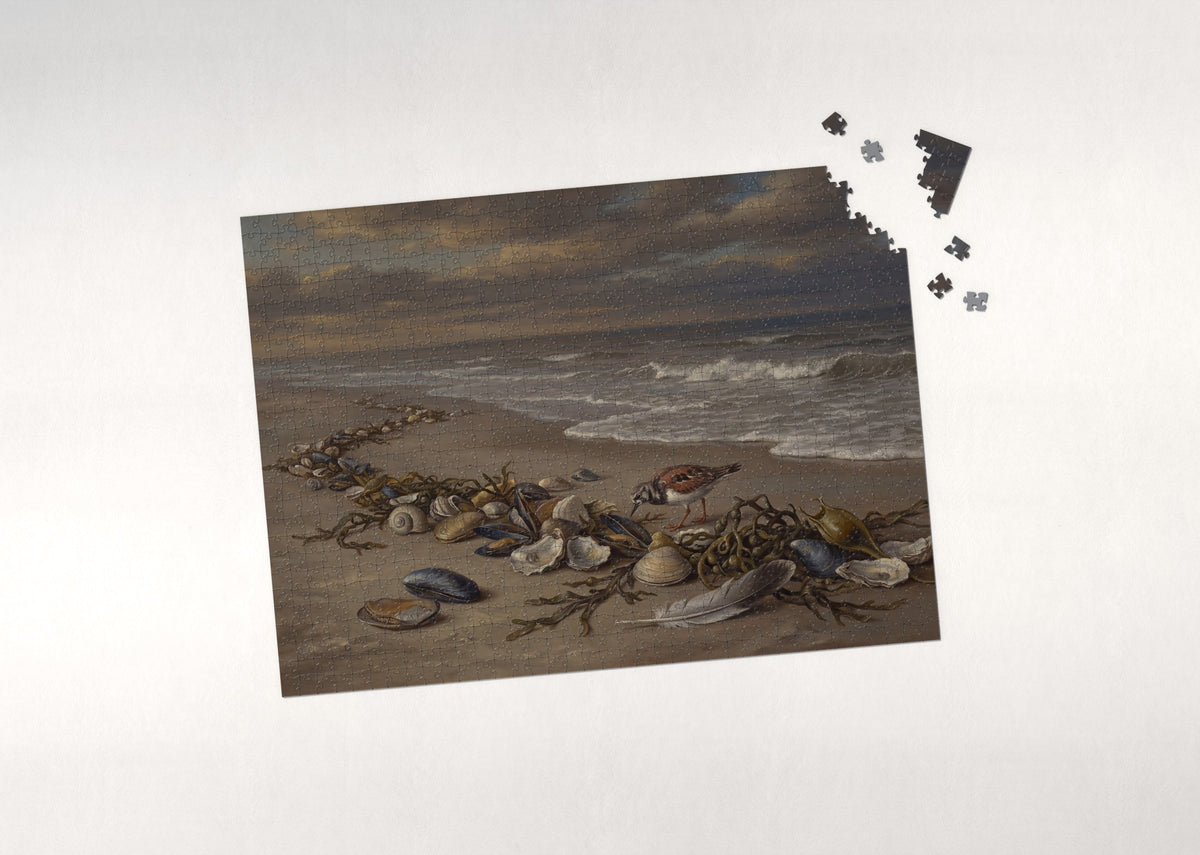 Seashells in the Tide Line jigsaw puzzle - puzzle with loose pieces