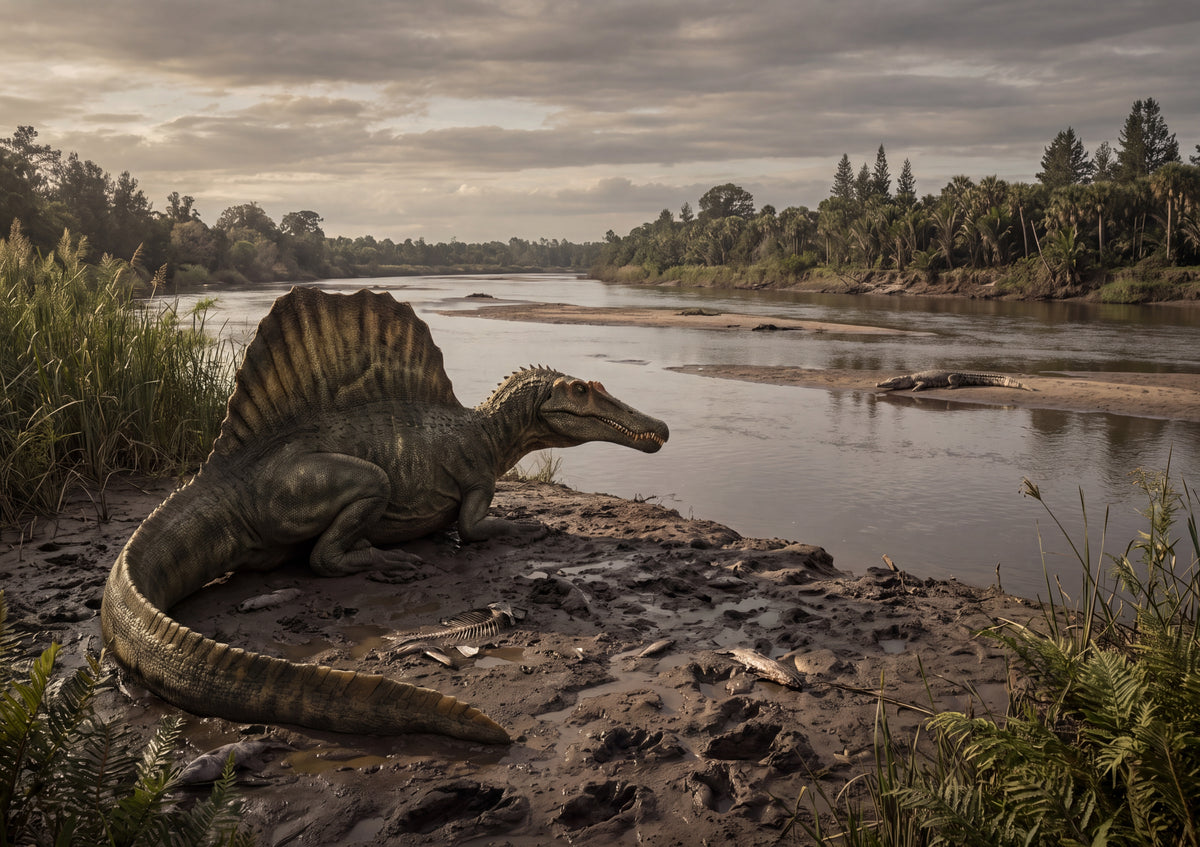 Spinosaurus on the Riverbank jigsaw puzzle