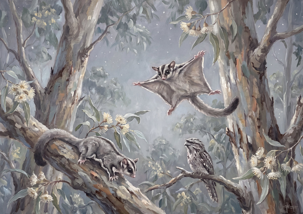 Sugar Glider at Night jigsaw puzzle