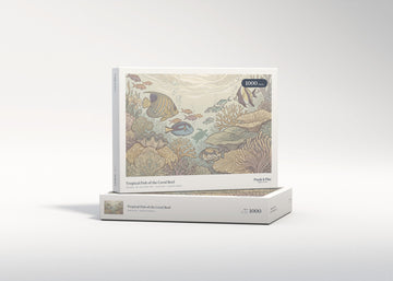 Tropical Fish of the Coral Reef jigsaw puzzle - gift box