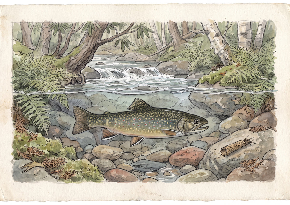 Trout in the Mountain Stream jigsaw puzzle