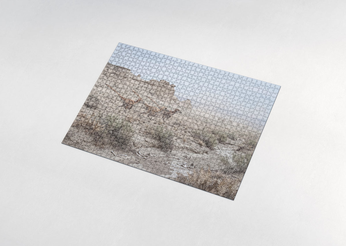Velociraptor Pack on the Hunt jigsaw puzzle - assembled puzzle