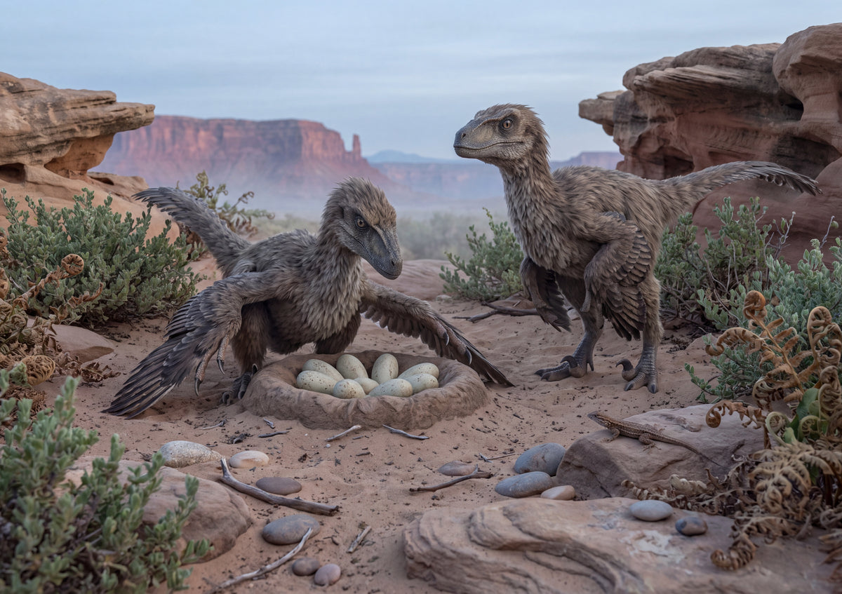 Velociraptors at the Nest jigsaw puzzle