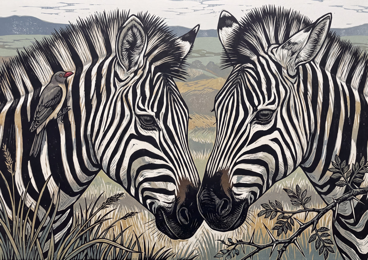 Zebra Stripes Portrait jigsaw puzzle